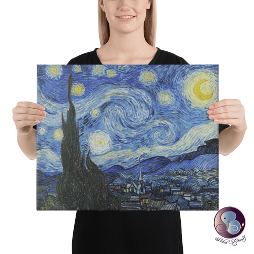 Starry Night Canvas 16x20in (US/EU/AU) - Paintings - Sabai Beauty