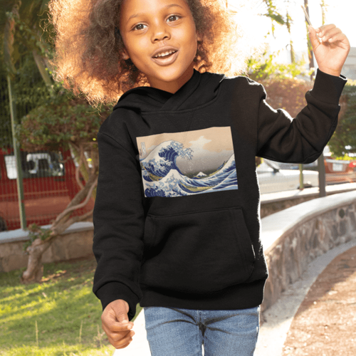 The Great Wave Kid's Hoodie (US) - Mini-Me (Baby to Toddler) - Sabai Beauty