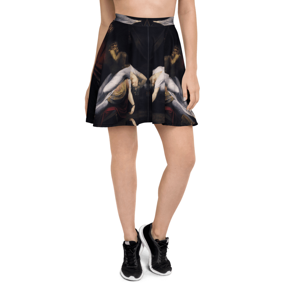 The Nightmare Skater Skirt (US/EU) - Dark Souls Collection - Bottoms - Sabai Beauty