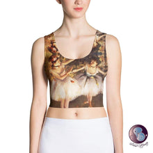 Load image into Gallery viewer, Two Dancers On A Stage Crop Top (US/EU) - Tops - Sabai Beauty
