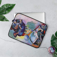 Load image into Gallery viewer, Woman With Hat Laptop Sleeve 13/15in (US/EU) - Laptop Sleeve - Sabai Beauty
