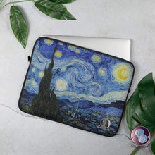 Load image into Gallery viewer, Starry Night Laptop Sleeve 13/15in (US/EU) - Sabai Beauty - Art Apparel, Accessories, Home Decor
