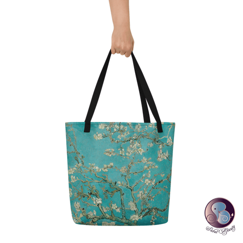 Almond Blossoms Beach Bag (US/EU) - Bags - Sabai Beauty