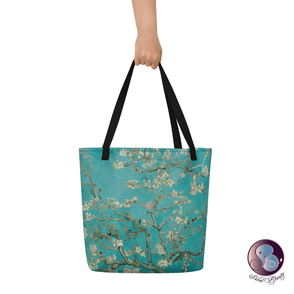Almond Blossoms Beach Bag (US/EU) - Bags - Sabai Beauty