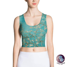Load image into Gallery viewer, Almond Blossoms Crop Top (US/EU) - Tops - Sabai Beauty
