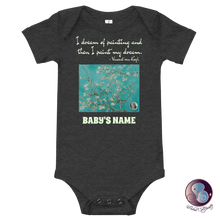 Load image into Gallery viewer, Almond Blossoms CUSTOM 3-24mo Onesie (US/EU) - Mini-Me (Baby to Toddler) - Sabai Beauty
