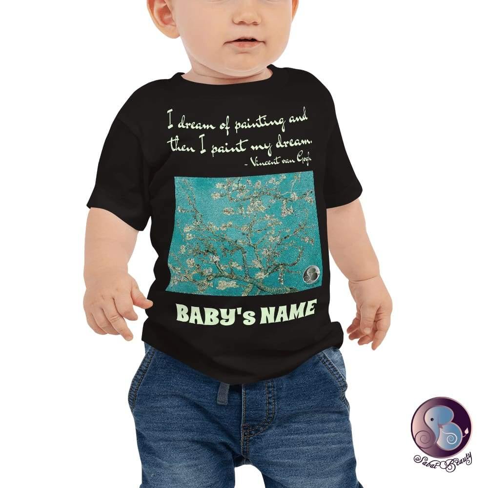 Almond Blossoms CUSTOM 6-24mo Baby T-Shirt (US/EU) - Mini-Me (Baby to Toddler) - Sabai Beauty