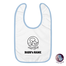 Load image into Gallery viewer, CUSTOM Embroidered Baby Bib - Sabai Beauty Essentials (US) - Mini-Me (Baby to Toddler) - Sabai Beauty
