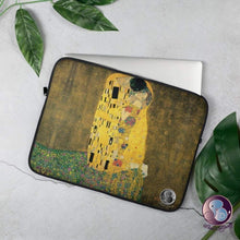 Load image into Gallery viewer, Der Kuss Laptop Sleeve 13/15in (US/EU) - Laptop Sleeve - Sabai Beauty
