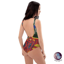 Load image into Gallery viewer, Harmony in Red One-Piece Swimsuit (US/EU) - Swimsuits - Sabai Beauty
