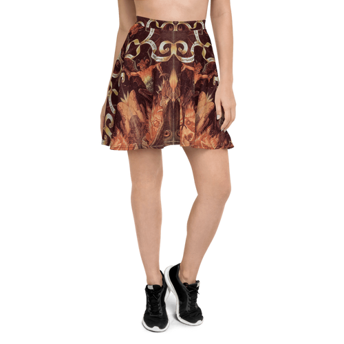 Hell, c.1485 Skater Skirt (US/EU) - Dark Souls Collection - Bottoms - Sabai Beauty