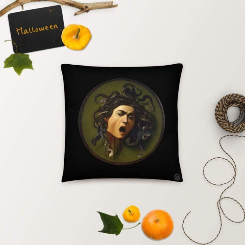 Medusa Satin Pillow (US/EU) - Dark Souls Collection - Pillows - Sabai Beauty