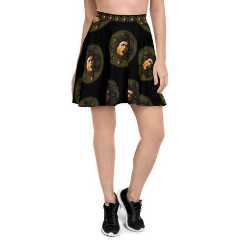 Medusa Skater Skirt (US/EU) - Dark Souls Collection - Bottoms - Sabai Beauty