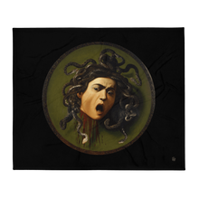 Load image into Gallery viewer, Medusa Throw Blanket (US/EU) - Dark Souls Collection - Blankets - Sabai Beauty
