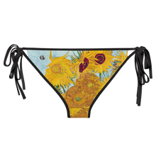 Load image into Gallery viewer, REVERSIBLE Starry Night &amp; Sunflowers Bikini Bottom (US/EU) - Swimsuits - Sabai Beauty
