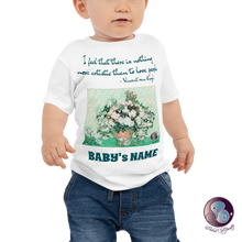 Load image into Gallery viewer, Roses CUSTOM 6-24mo Baby T-Shirt (US/EU) - Mini-Me (Baby to Toddler) - Sabai Beauty
