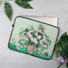 Load image into Gallery viewer, Roses Laptop Sleeve 13/15in (US/EU) - Laptop Sleeve - Sabai Beauty
