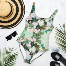 Load image into Gallery viewer, Roses One-Piece Swimsuit (US/EU) - Swimsuits - Sabai Beauty
