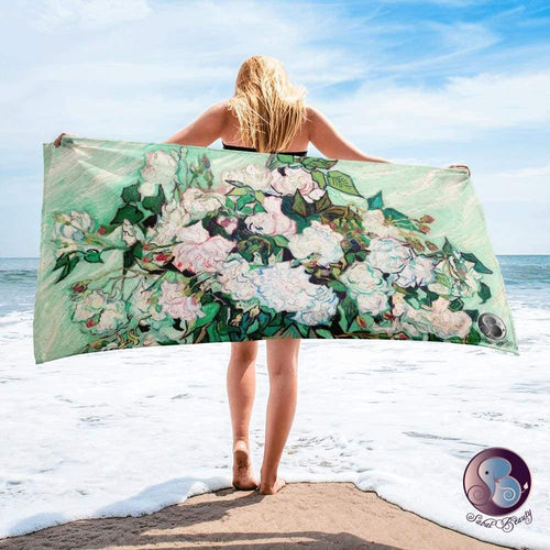 Roses Towel (US) - Towels - Sabai Beauty
