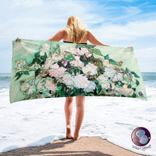 Load image into Gallery viewer, Roses Towel (US) - Towels - Sabai Beauty
