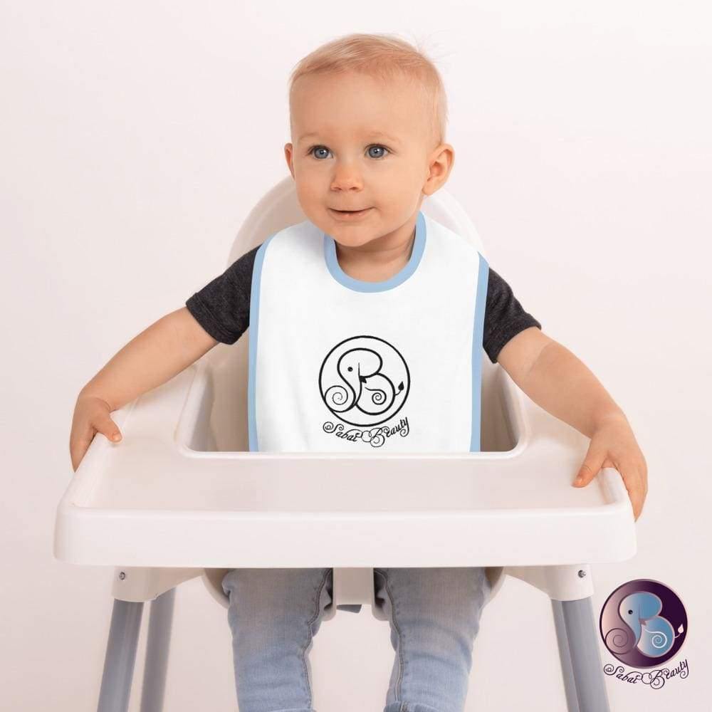 Sabai Beauty Embroidered Baby Bib - Essentials (US) - Mini-Me (Baby to Toddler) - Sabai Beauty