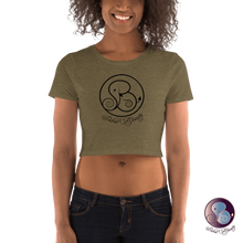 Load image into Gallery viewer, Sabai Beauty Form-Fitting Crop Tee - Essentials (US) - Tops - Sabai Beauty
