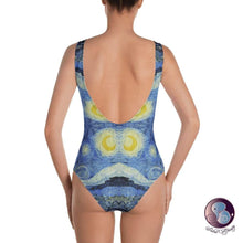 Load image into Gallery viewer, Starry Night One-Piece Swimsuit (US/EU) - Swimsuits - Sabai Beauty

