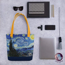 Load image into Gallery viewer, Starry Night Tote Bag (US/EU) - Bags - Sabai Beauty
