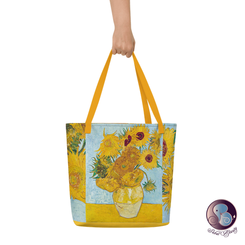 Sunflowers Beach Bag (US/EU) - Bags - Sabai Beauty