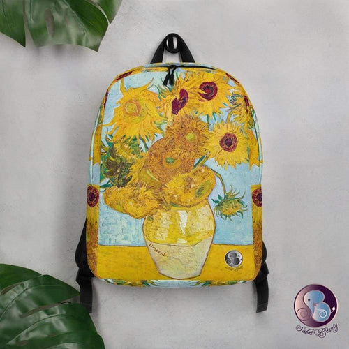 Sunflowers Laptop Backpack (EU) - Bags - Sabai Beauty