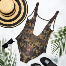 Load image into Gallery viewer, The Flaying of Marsyas One-Piece Swimsuit (US/EU) - Dark Souls Collection - Swimsuits - Sabai Beauty
