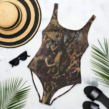 Load image into Gallery viewer, The Flaying of Marsyas One-Piece Swimsuit (US/EU) - Dark Souls Collection - Swimsuits - Sabai Beauty
