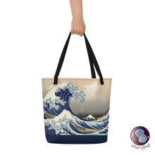 Load image into Gallery viewer, The Great Wave Beach Bag (US/EU) - Bags - Sabai Beauty
