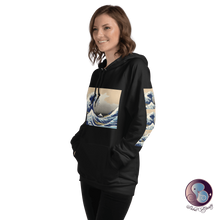 Load image into Gallery viewer, The Great Wave Fleece Hoodie American Apparel Collab (US/EU) - Tops - Sabai Beauty
