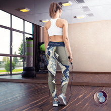 Load image into Gallery viewer, The Great Wave HW Leggings (US/EU) - Bottoms - Sabai Beauty
