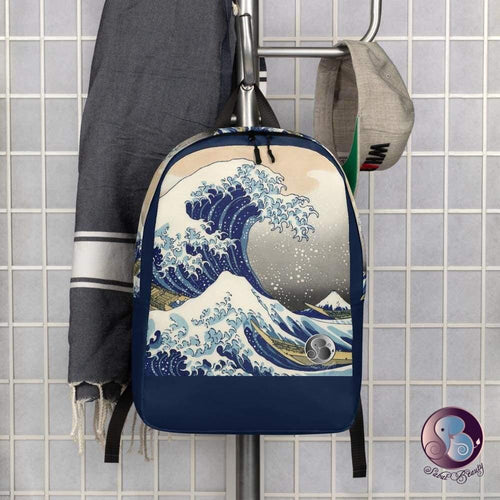 The Great Wave Laptop Backpack (EU) - Bags - Sabai Beauty