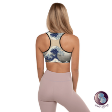 Load image into Gallery viewer, The Great Wave Sports Bra (US/EU) - Tops - Sabai Beauty
