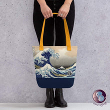 Load image into Gallery viewer, The Great Wave Tote bag (US/EU) - Bags - Sabai Beauty
