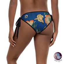 Load image into Gallery viewer, The Great Wave VS Canary &amp; Peony REVERSIBLE Bikini Bottom (US/EU) - Swimsuits - Sabai Beauty
