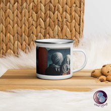 Load image into Gallery viewer, The Lovers Enamel Mug (US/EU) - Mugs - Sabai Beauty
