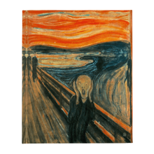 Load image into Gallery viewer, The Scream Throw Blanket (US/EU) - Dark Souls Collection - Blankets - Sabai Beauty
