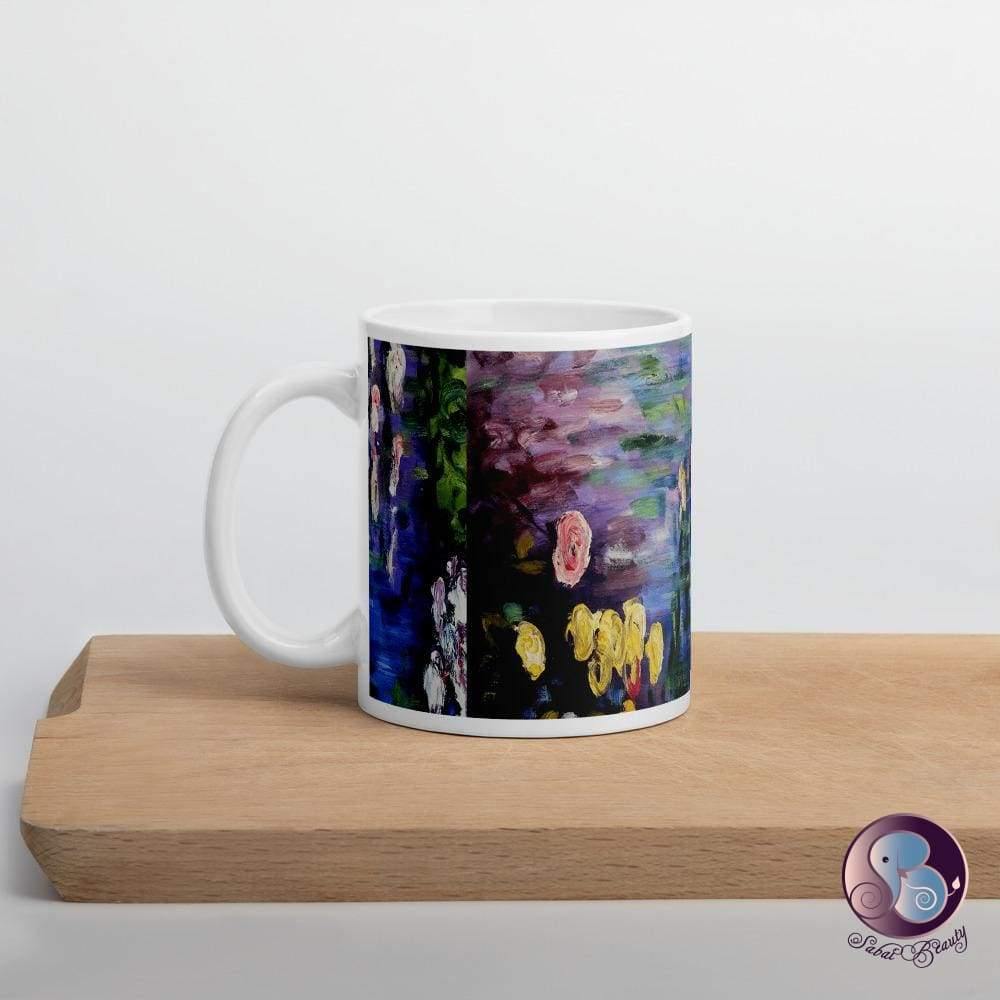 Water Lilies Mug 11/15oz (US/EU/AU) - Mugs - Sabai Beauty