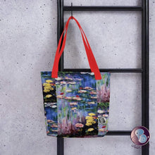 Load image into Gallery viewer, Water Lilies Tote bag (US/EU) - Bags - Sabai Beauty
